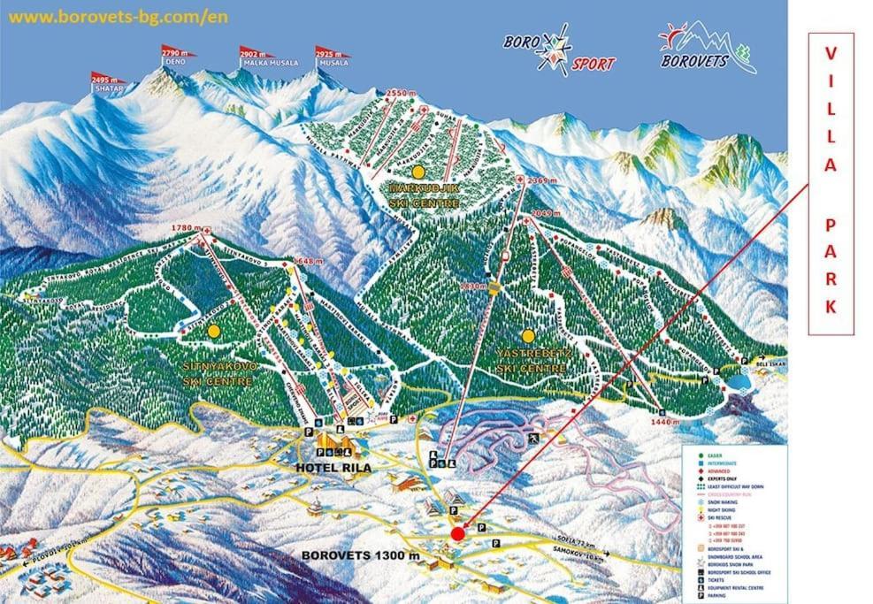 Villa Park - Beniart Studio - Nr 109 - Near Gondola Lift Borovets Dış mekan fotoğraf